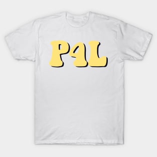 Pale Yellow Pogue 4 Life / P4L T-Shirt